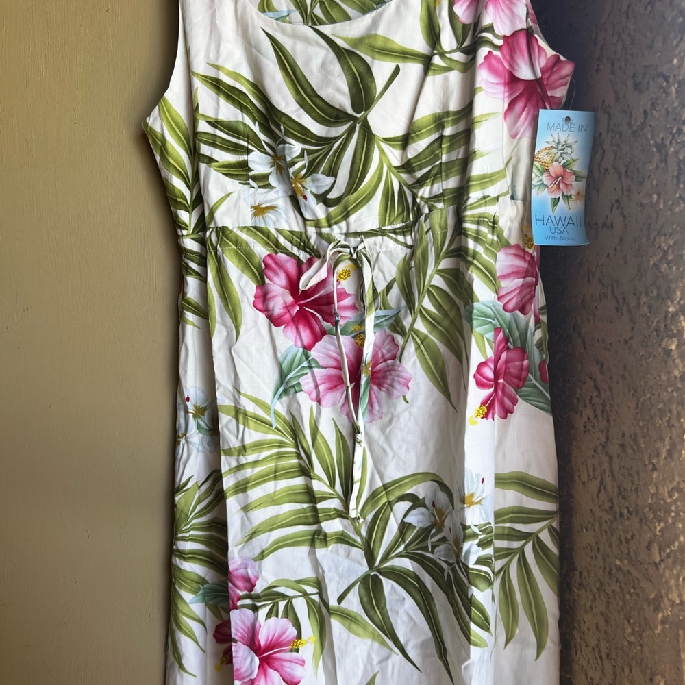 Puanani Sleeveless Floral Summer Dress